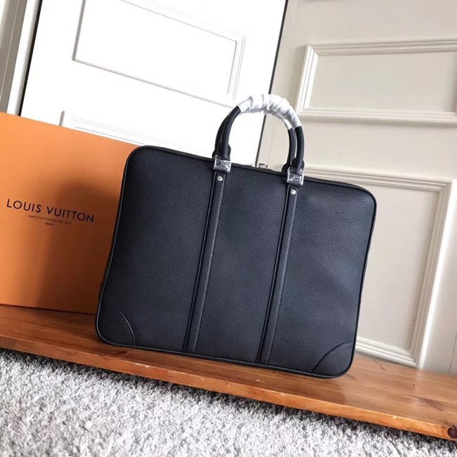 Louis Vuitton Leather briefcase M56003 black