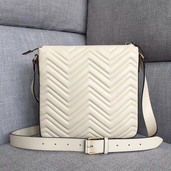 Gucci GG Marmont messenger bag 523369 white