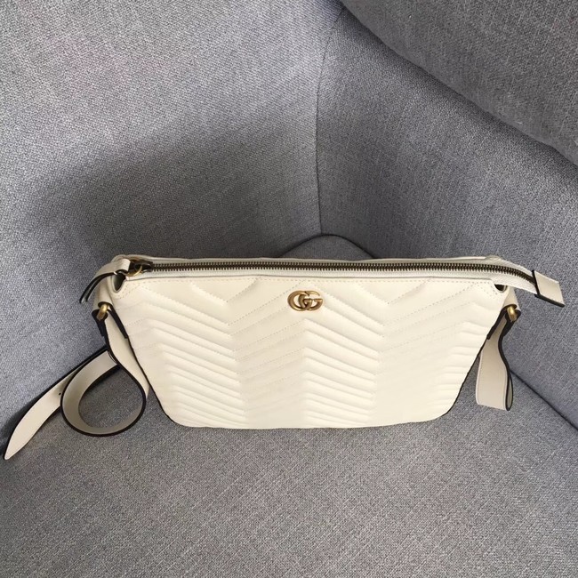 Gucci GG Marmont messenger bag 523369 white