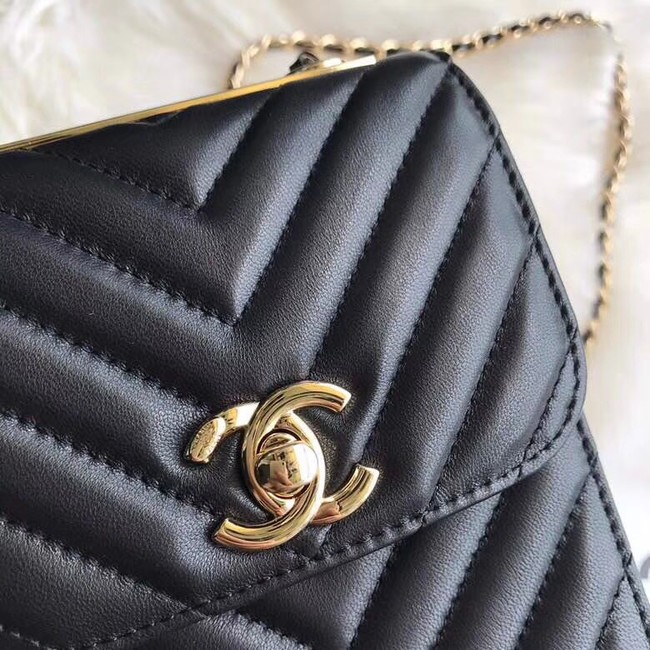 Chanel Flap Original Mobile phone bag 55698 black