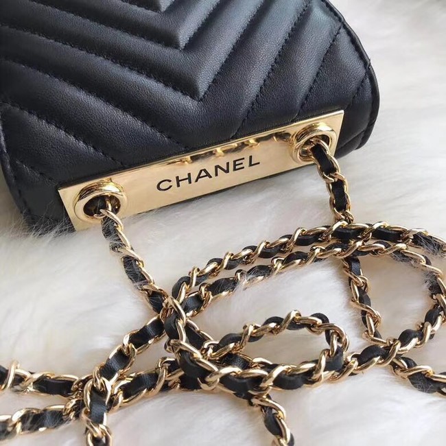 Chanel Flap Original Mobile phone bag 55698 black