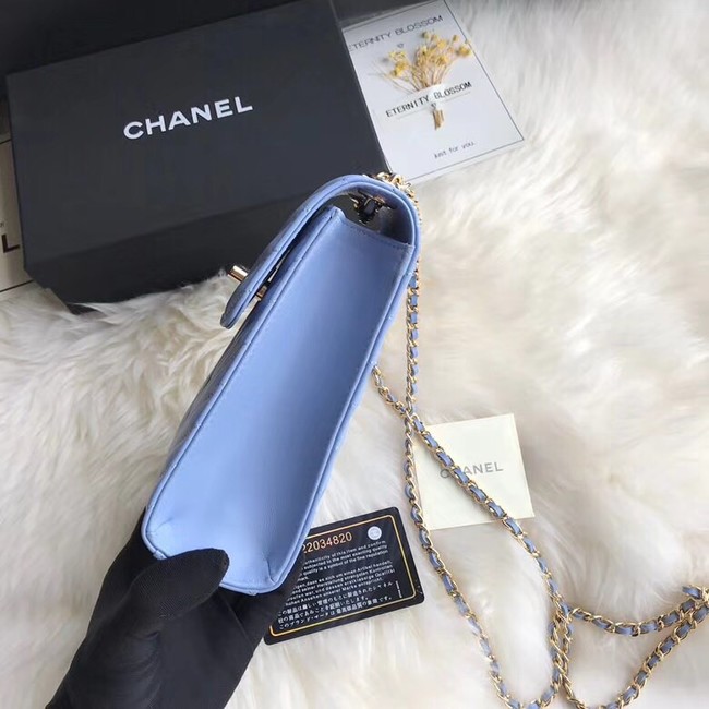 Chanel Flap Original Mobile phone bag 55698 blue