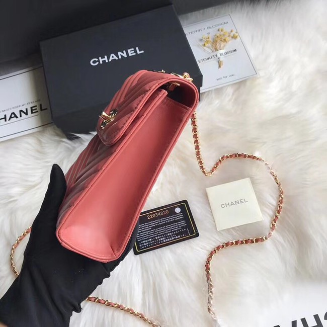 Chanel Flap Original Mobile phone bag 55698 pink