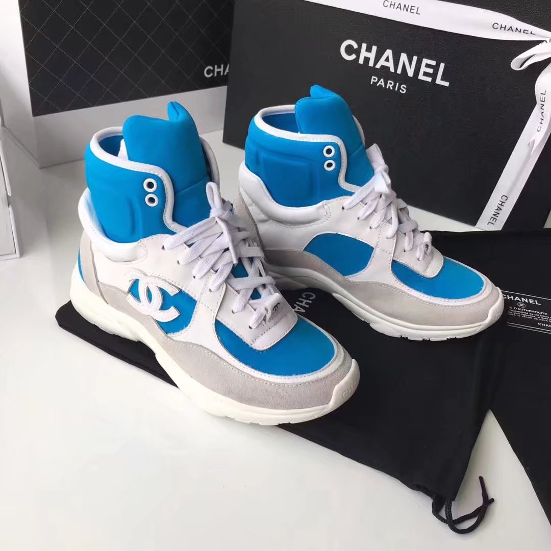 Chanel lady Casual shoes CH2311JYX blue