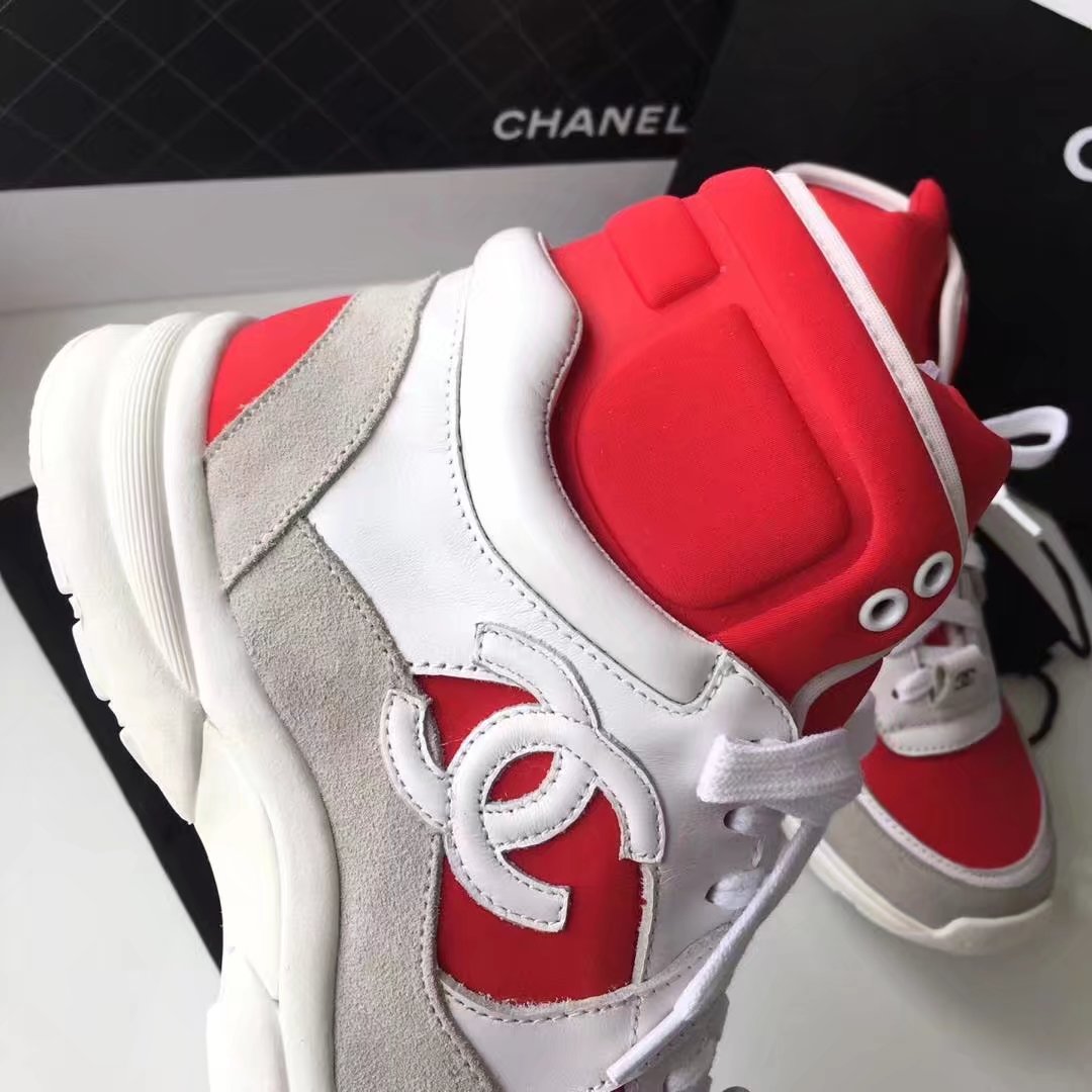 Chanel lady Casual shoes CH2311JYX red