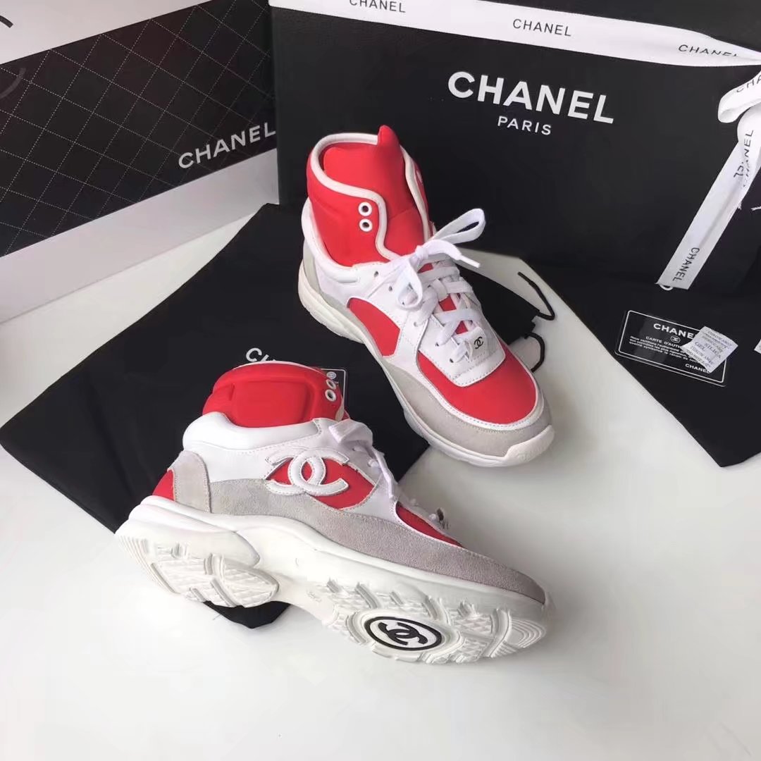 Chanel lady Casual shoes CH2311JYX red