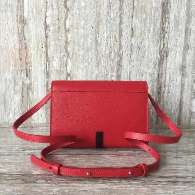 Celine leather Mini Shoulder Bag 73383 red