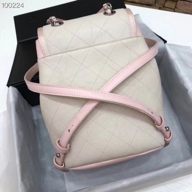 Chanel Backpack Calfskin A57497 pink