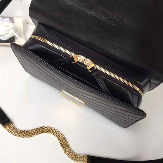 Chanel Flap Bag Original Calfskin & Gold-Tone Metal A57492 black