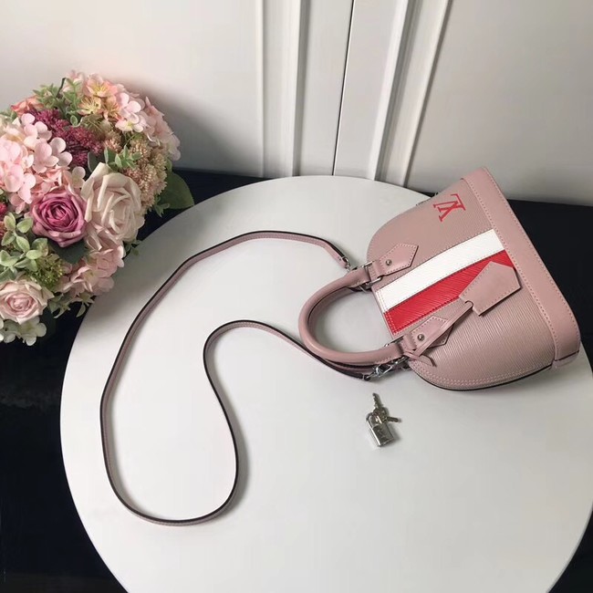 Louis Vuitton original Epi leather ALMA BB M51961 pink