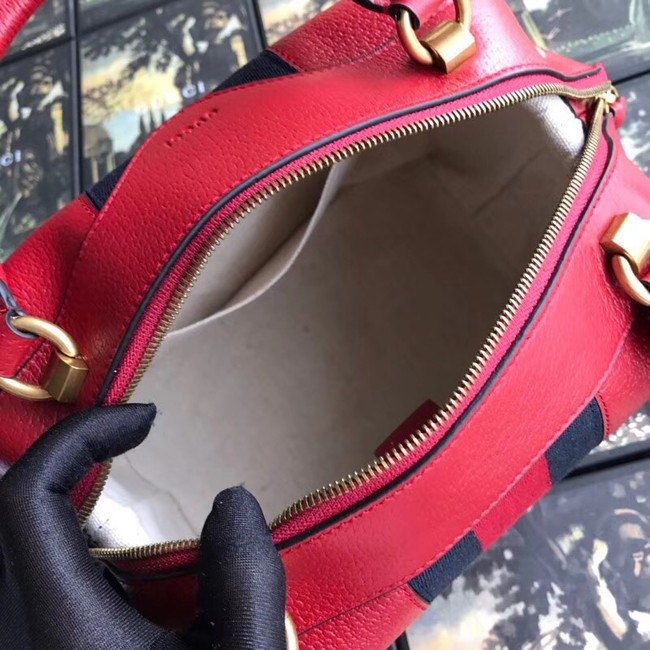 Gucci GG Calf leather top quality tote bag 523433 red