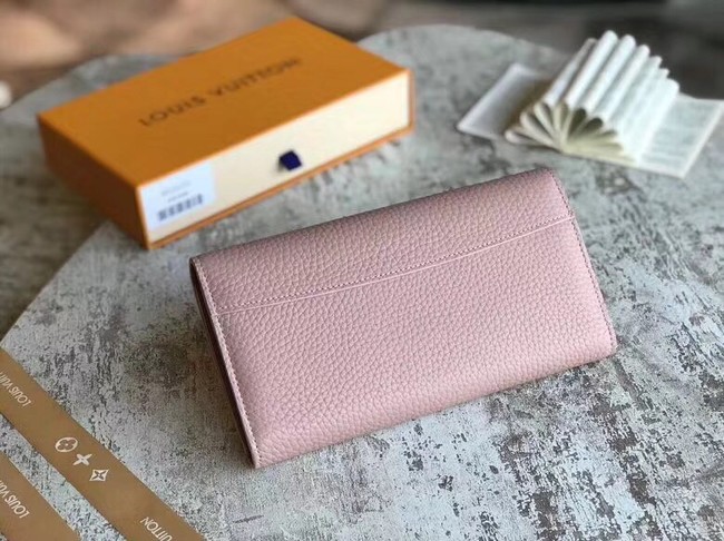 Louis Vuitton original CAPUCINES WALLET M62556 pink