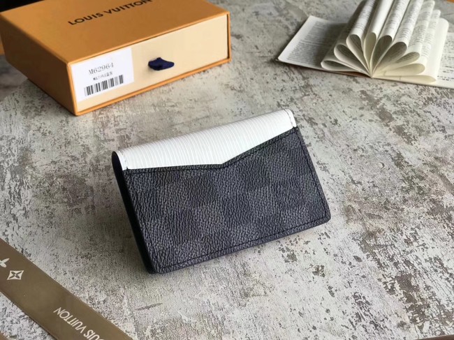 Louis Vuitton original POCKET ORGANIZER M62906 grey