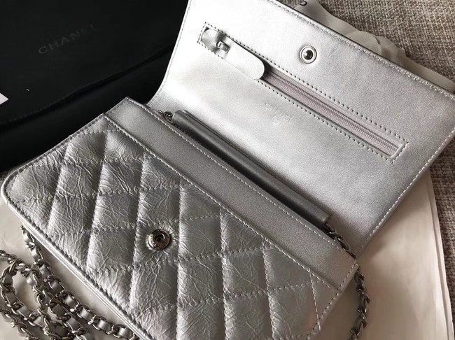 Chanel Wallet on Chain A84510 Silver