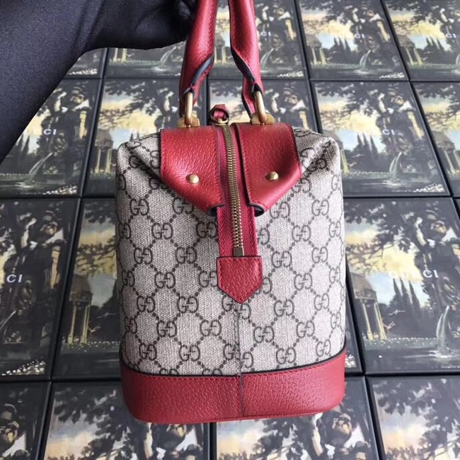 Gucci GG canvas top quality tote bag 523433 red