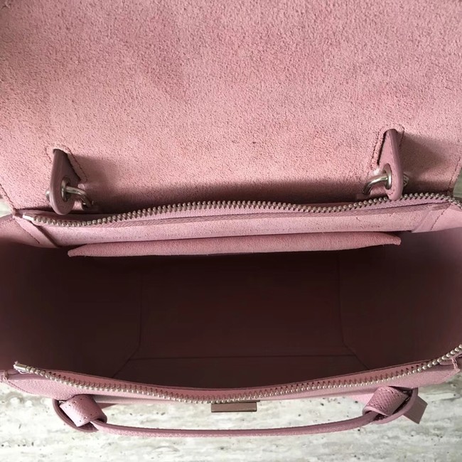 Celine mini Belt Bag Original Calf Leather A98310 pink