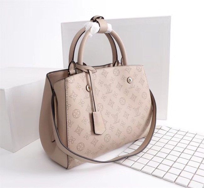 Louis Vuitton Mahina Leather 41046 apricot