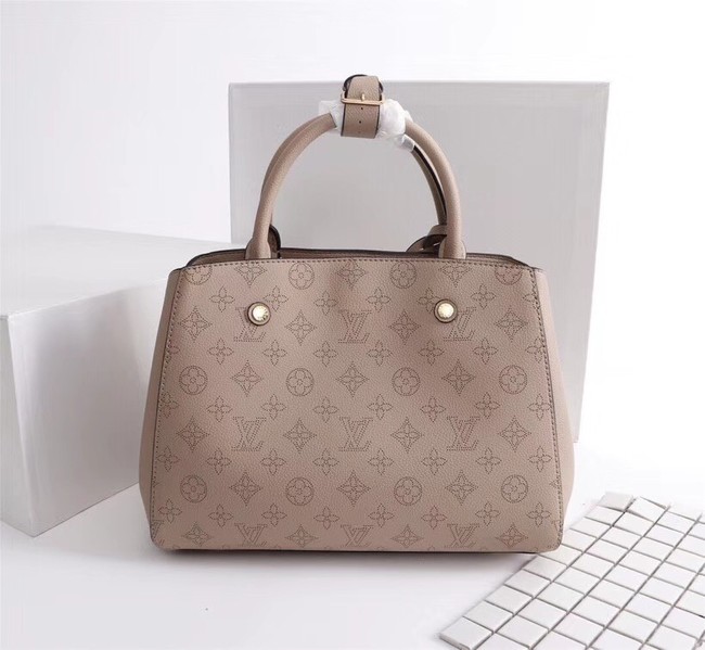 Louis Vuitton Mahina Leather 41046 apricot