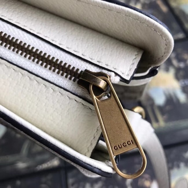 Gucci GG Supreme small shoulder bag 523354 white