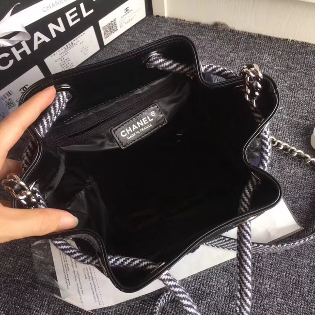 Chanel Drawstring Bag A57540 Navy Blue