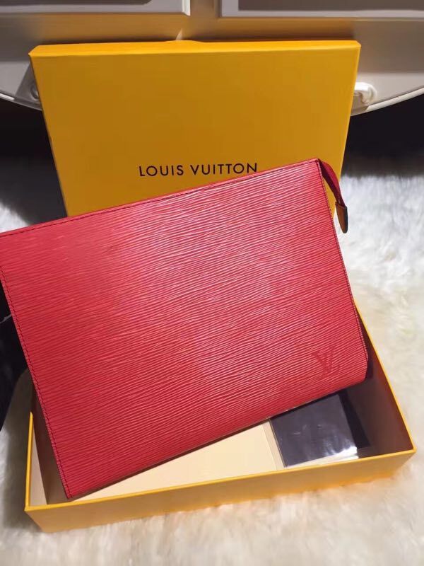Louis Vuitton Epi Leather TOILETRY POUCH 26 M67184 Red