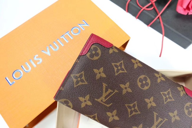 Louis Vuitton CAISSA WALLET N61184 fuchsia