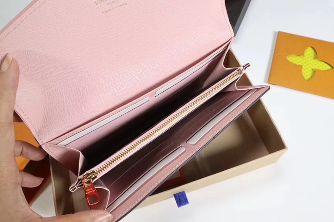 Louis Vuitton CAISSA WALLET N61184 pink