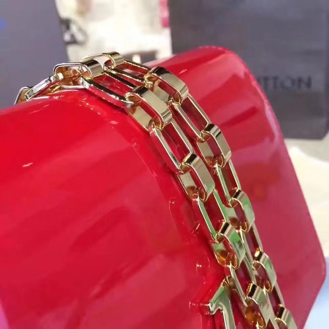 Louis Vuitton CHAIN LOUISE GM 94425 red