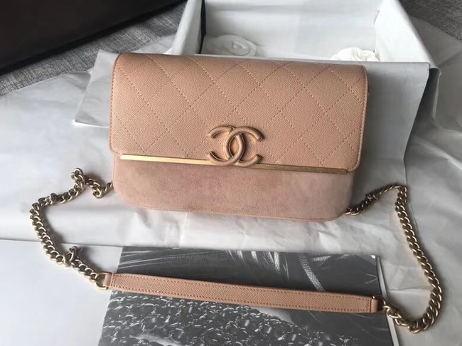 Chanel Original Flap Bag A57560 apricot