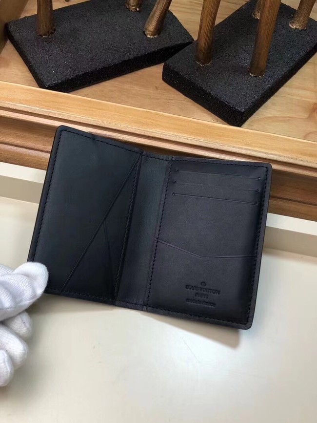 Louis Vuitton POCKET ORGANIZER M63251 black