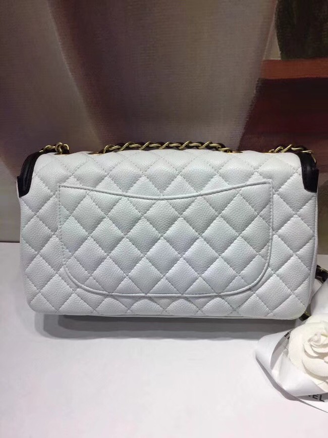 CHANEL Original Clutch with Chain A85533 white