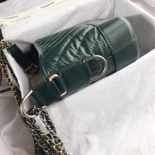 CHANEL GABRIELLE Original Small Hobo Bag A91810 green