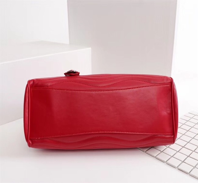 LOUIS VUITTON Leather M51497 red