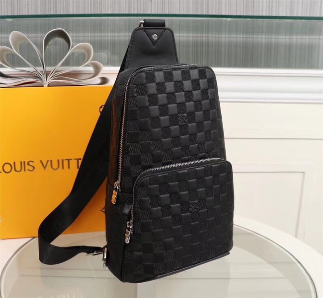 Louis Vuitton AVENUE SLING BAG N41720 black