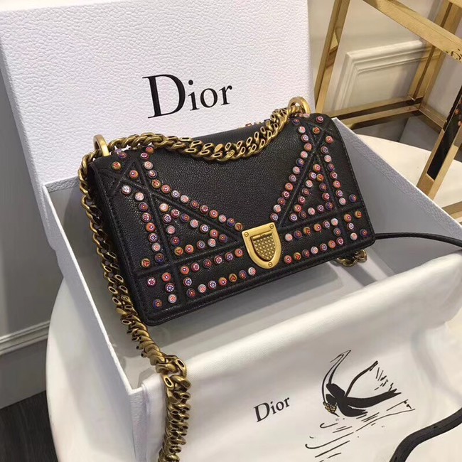 Dior SMALL DIORAMA BAG CALFSKIN M0421 black