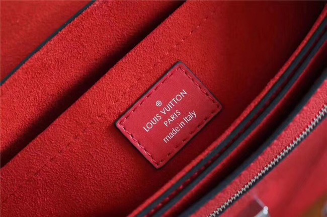 Louis Vuitton Should V Bag Saddle M53382 red