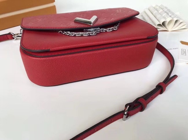 Louis Vuitton Should V Bag Saddle M53382 red