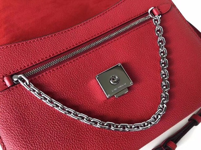 Louis Vuitton Should V Bag Saddle M53382 red