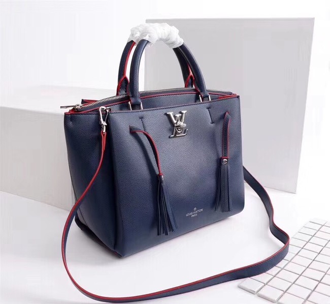 Louis vuitton LOCKMETO M54569 Navy-blue