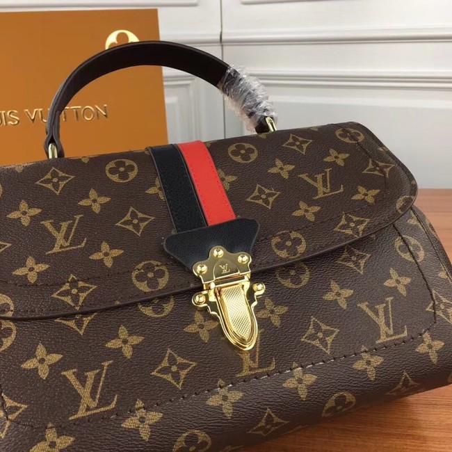 Louis vuitton monogram canvas M66811 black&red