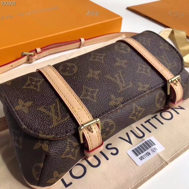 Louis Vuitton Monogram Canvas Original M51159 Belt bag