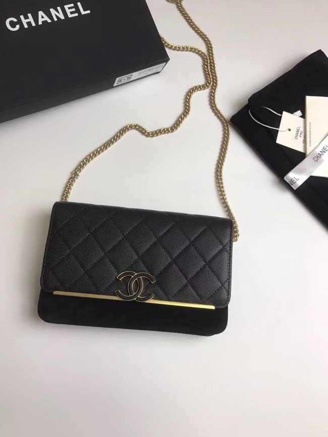 Chanel Wallet on Chain Original A70641 black