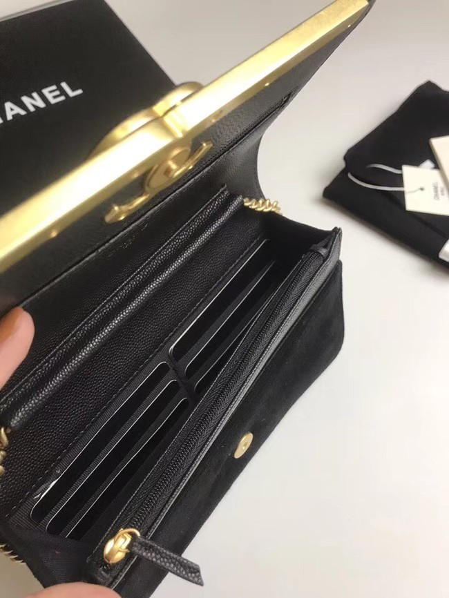 Chanel Wallet on Chain Original A70641 black