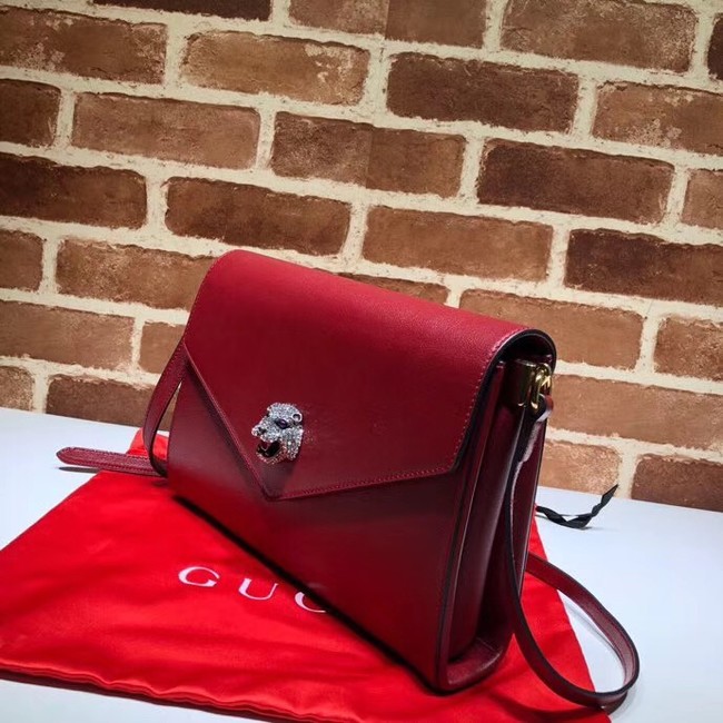 Gucci Medium shoulder bag 527857 red