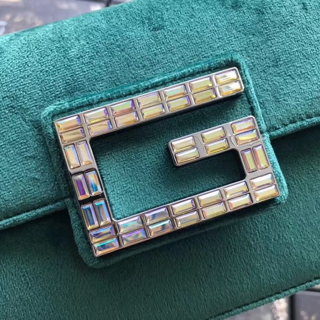 Gucci Shoulder bag with Square G 544242 green