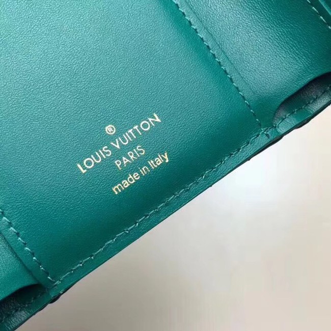 LOUIS VUITTON NEW WAVE COMPACT WALLET M63427 green