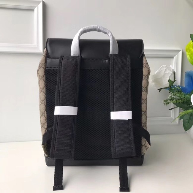 GUCCI GG Canvas Backpack 406398 black