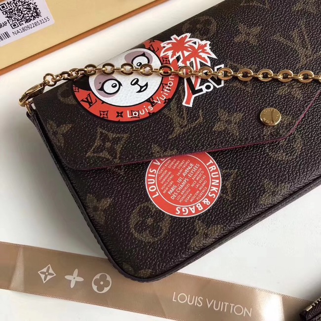 Louis vuitton original monogram canvas POCHETTE FELICIE M61276