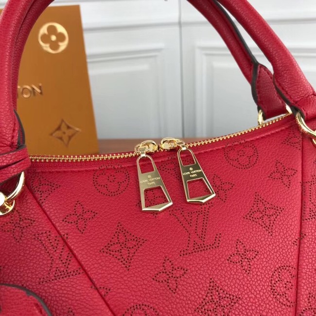 Louis Vuitton Mahina Leather m66817 red