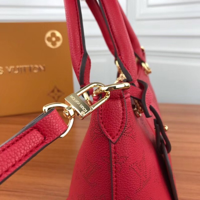 Louis Vuitton Mahina Leather m66817 red